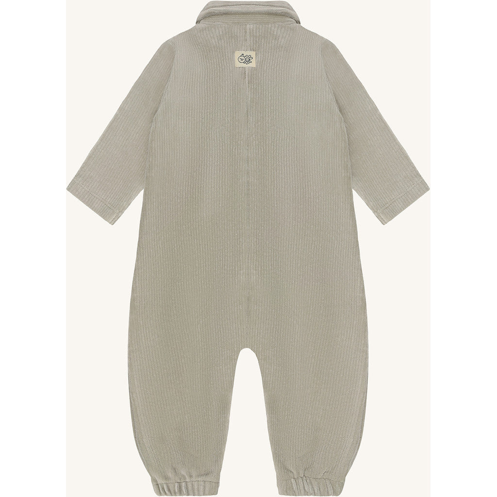 Hust & Claire HCMars Ribbed velour Pants suit 4440 Forest Fog