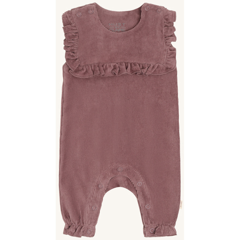 Hust & Claire HCMem Velour Jumpsuit 3870 Plum