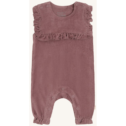 Hust & Claire HCMem Velour Jumpsuit 3870 Plum