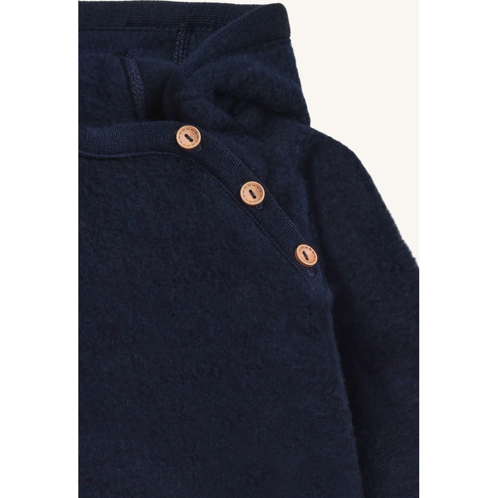 Hust & Claire HCMevi Hood Wool Fleece Suit 4150 More Navy