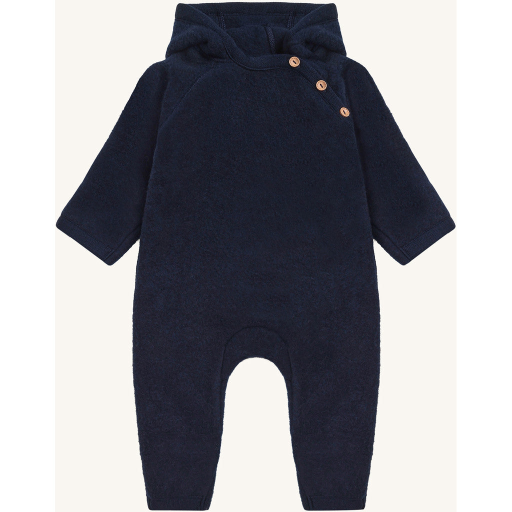 Hust & Claire HCMevi Hood Wool Fleece Suit 4150 More Navy