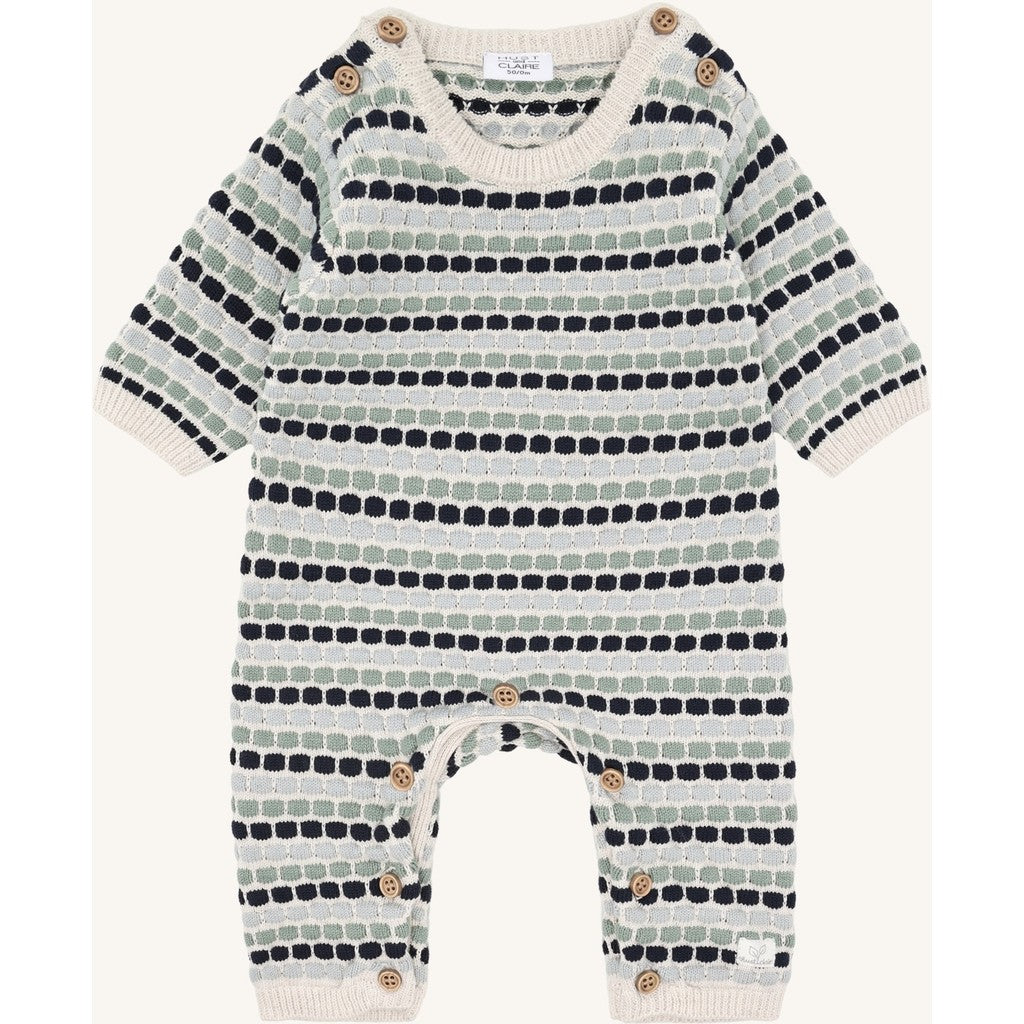 Hust & Claire HCMill dot Jumpsuit 3905 Iceberg