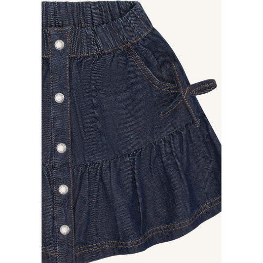 Hust & Claire HCNanna Denim Skirts 86 Dark Blue Denim