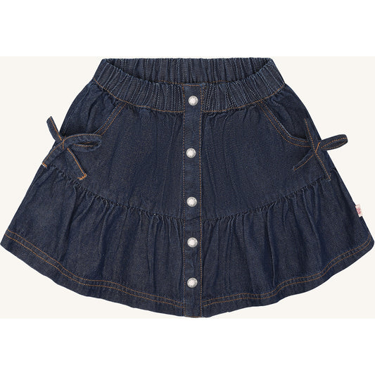 Hust & Claire HCNanna Denim Skirts 86 Dark Blue Denim