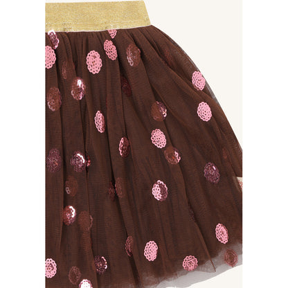 Hust & Claire HCNinna Dots Skirts 4575 Soil