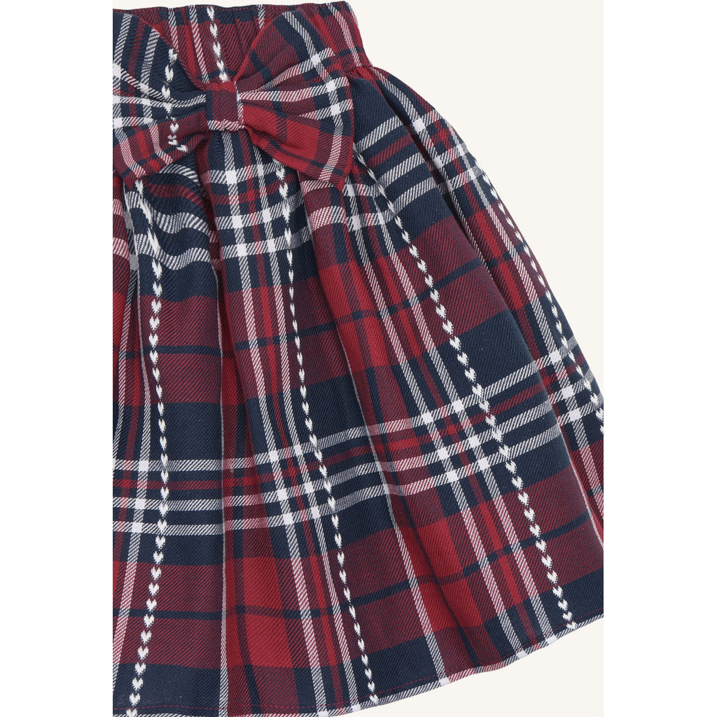 Hust & Claire HCNinna Heart check Skirts 3379 Teaberry