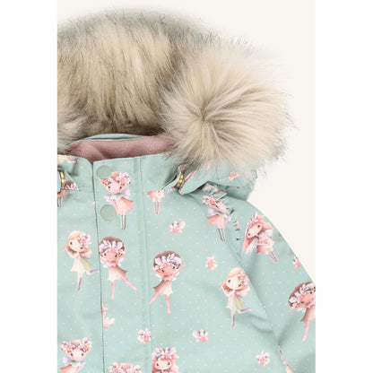 Hust & Claire HCOthine Fairy Snowsuit 3416 Slate Green