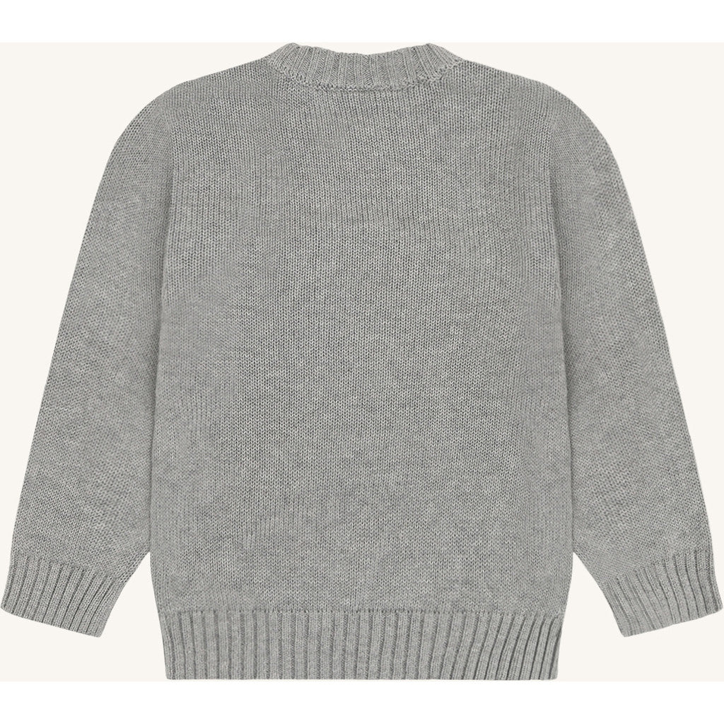 Hust & Claire HCPelle Bear Pullover 1206 Grey Melange