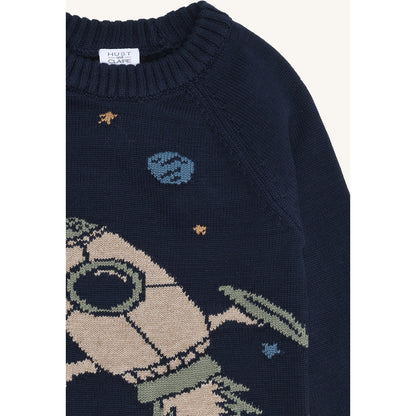 Hust & Claire HCPelle Knit Rocket Pullover 4150 More Navy