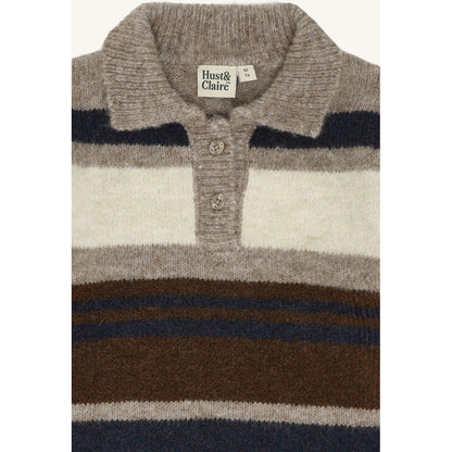 Hust & Claire HCPelle Polo Pullover 3233 Kangaroo Melange