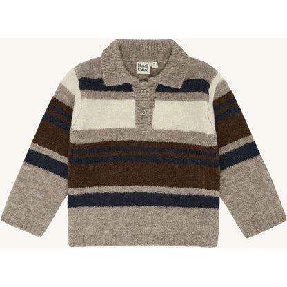 Hust & Claire HCPelle Polo Pullover 3233 Kangaroo Melange