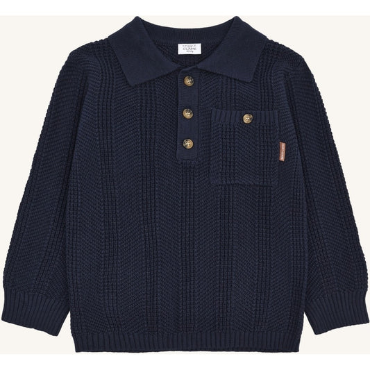 Hust & Claire HCPelle Structure Pullover 4150 More Navy