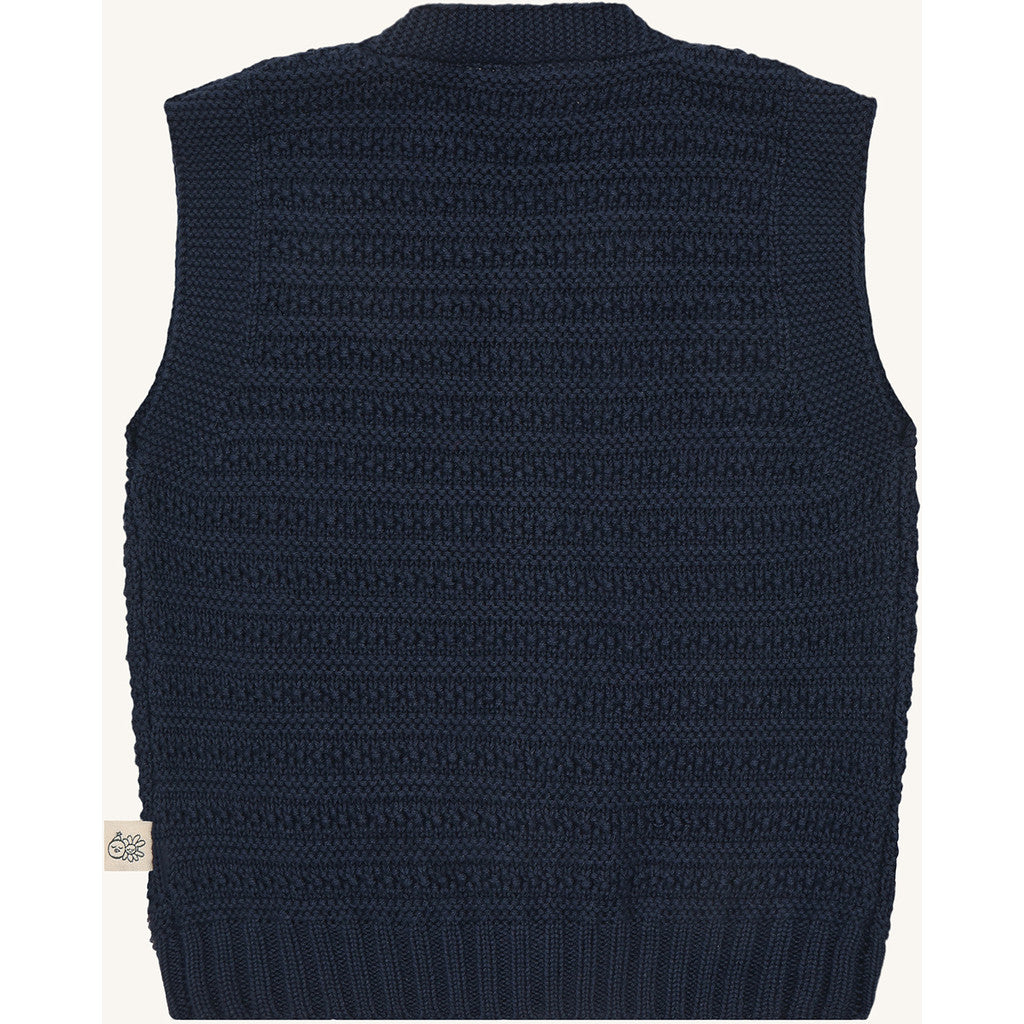 Hust & Claire HCPerry Buttons Knitwear 4150 More Navy