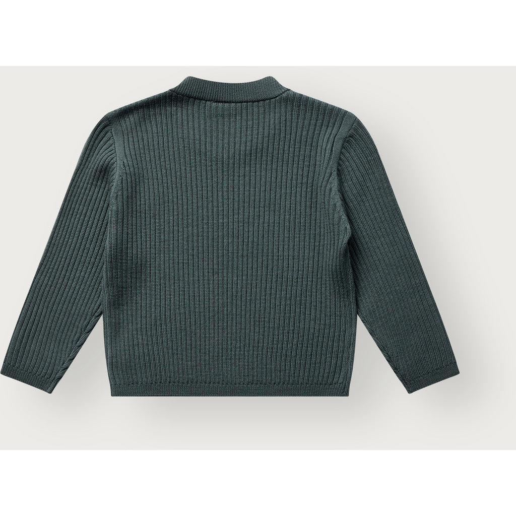 Hust & Claire HCPil Wool Rib Pullover 3484 Balsam Green
