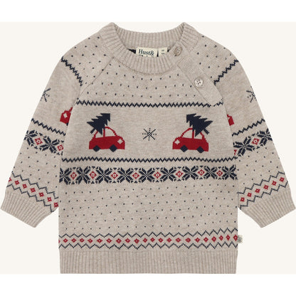 Hust & Claire HCPilou Holiday Pullover 3552 Beige Melange