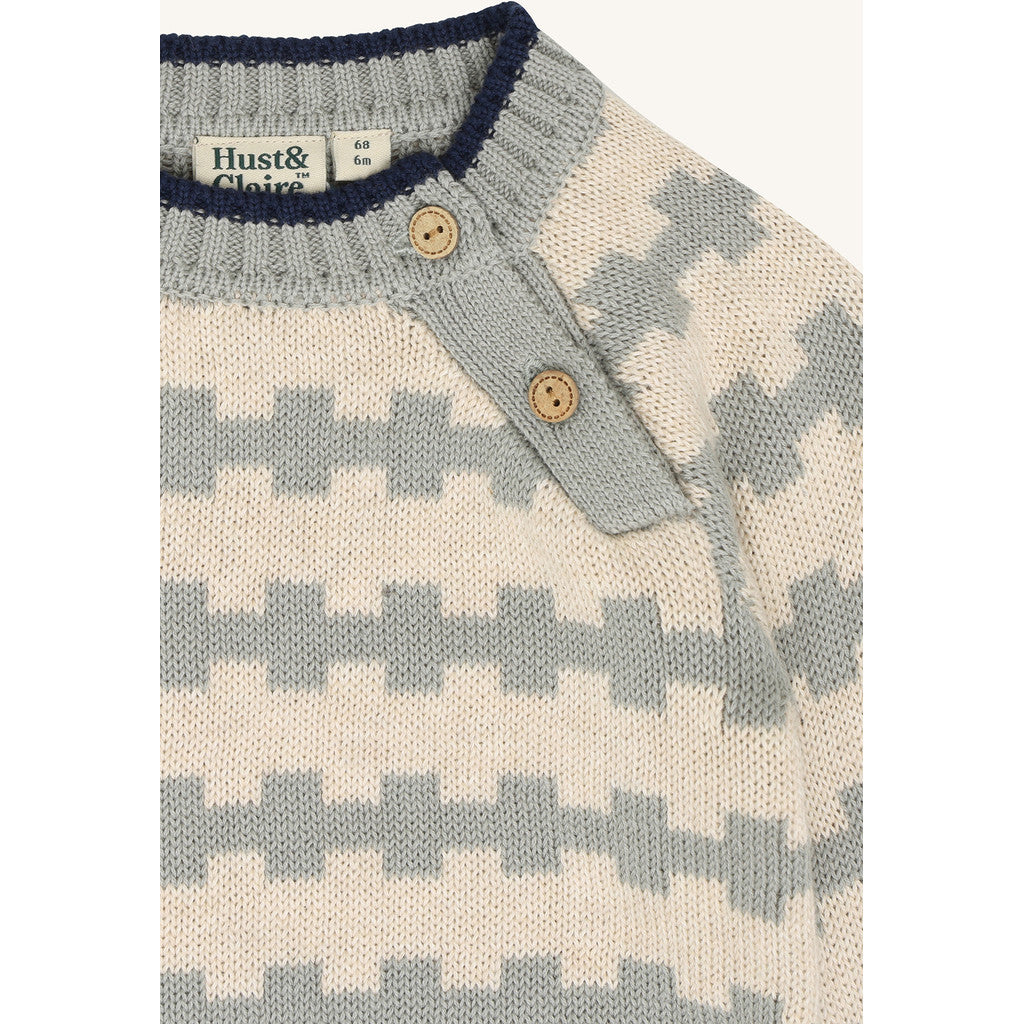 Hust & Claire HCPilou Nordic Pullover 4440 Forest Fog