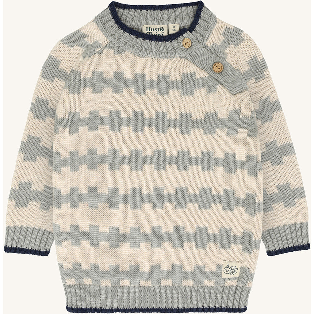 Hust & Claire HCPilou Nordic Pullover 4440 Forest Fog