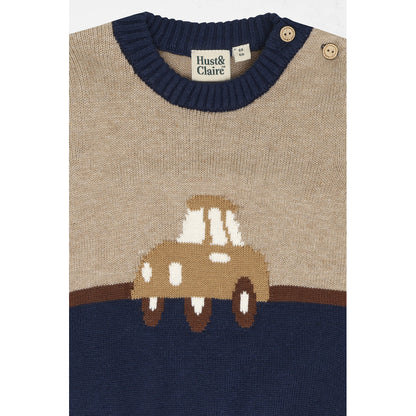 Hust & Claire HCPilou Old Car Pullover 3146 Blues