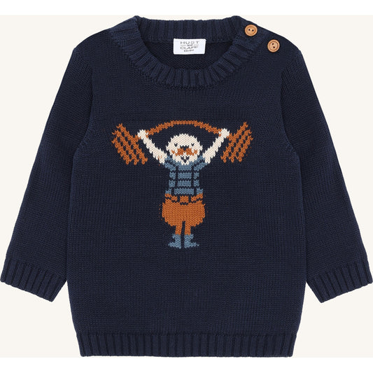 Hust & Claire HCPilou Strong Man Pullover 4150 More Navy