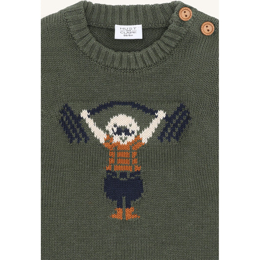 Hust & Claire HCPilou Strong Man Pullover 4461 Ivy Melange