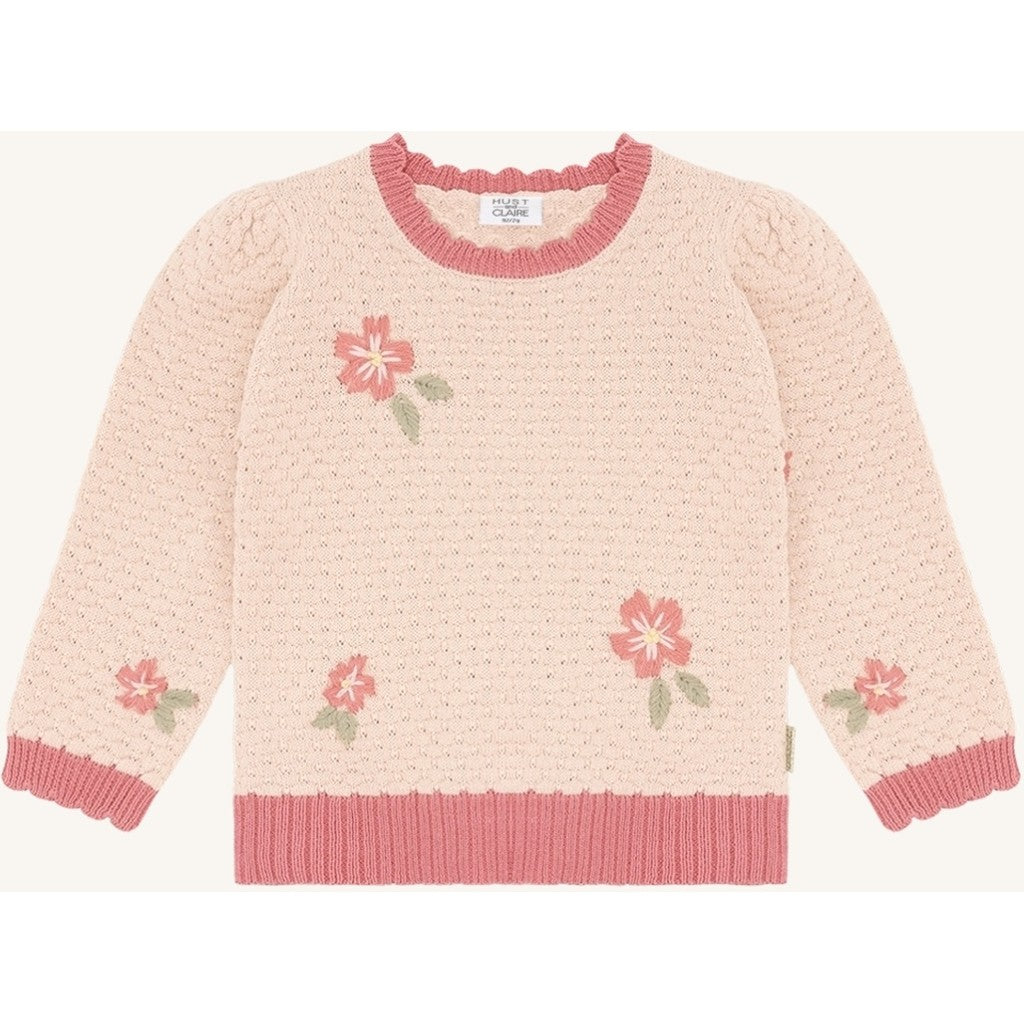 Hust & Claire HCPippa  Flower Pullover 3763 Quartz