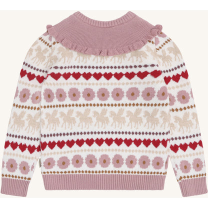 Hust & Claire HCPippa Unicorn Pullover 3270 Ivory