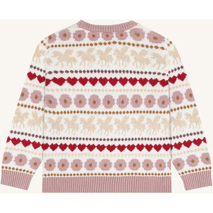 Hust & Claire HCPippa Unicorn Pullover 3270 Ivory