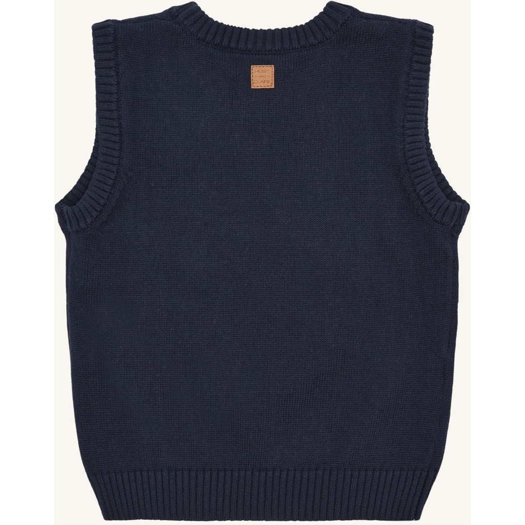 Hust & Claire HCPrinco  Reindeer Knitwear 4150 More Navy