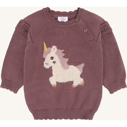Hust & Claire HCPusle Magic Pullover 3870 Plum