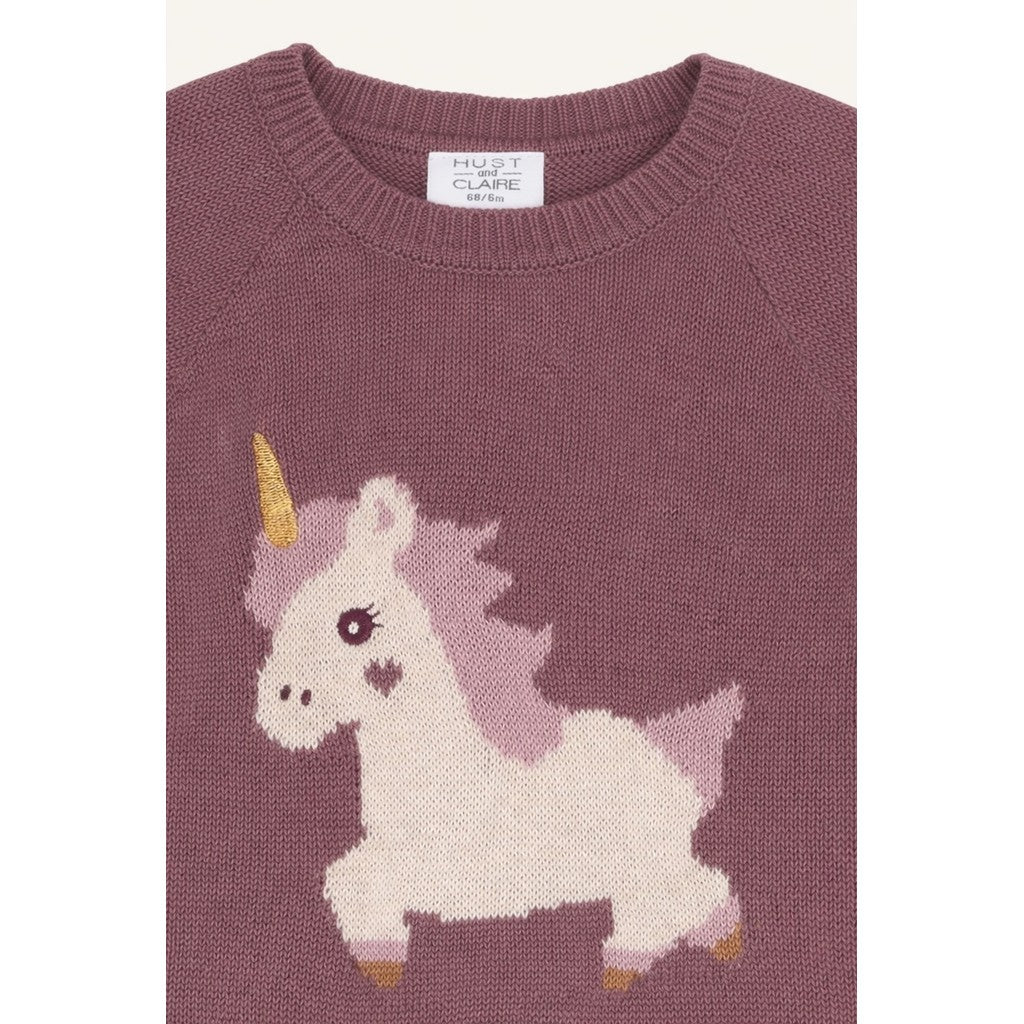 Hust & Claire HCPusle Magic Pullover 3870 Plum