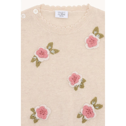 Hust & Claire HCPusle garden Pullover 1262 Whisper Melange