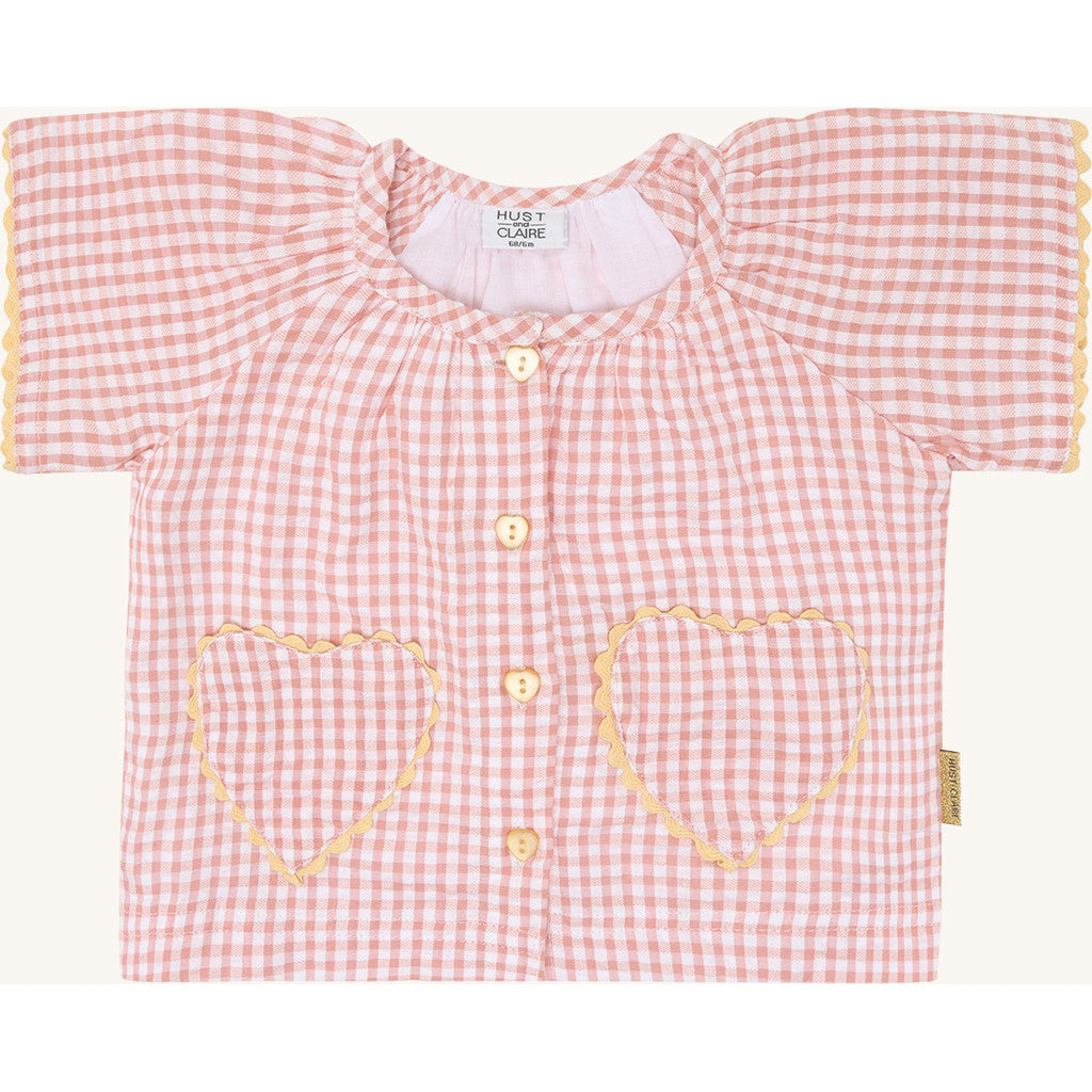 Hust & Claire HCRafah Check Shirts 3761 Shell