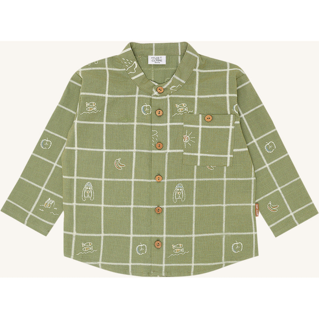 Hust & Claire HCRasser  Carpet Puff Shirts 4434 Light Green
