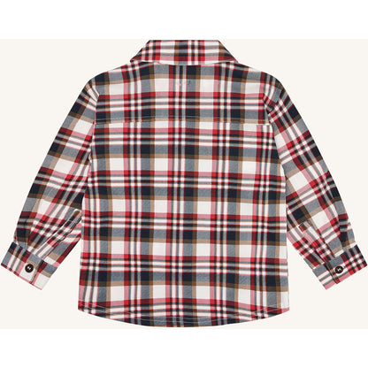 Hust & Claire HCRavn Fall Check Shirts 4373 Warm Red