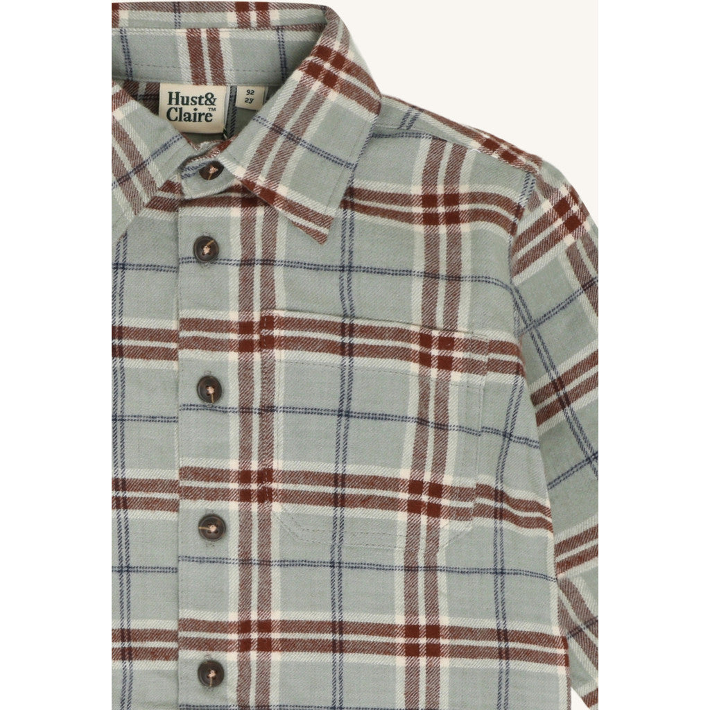 Hust & Claire HCRavn Soft Shirts 4440 Forest Fog