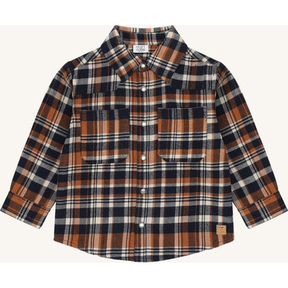 Hust & Claire HCRavn Urban check Shirts 4150 More Navy