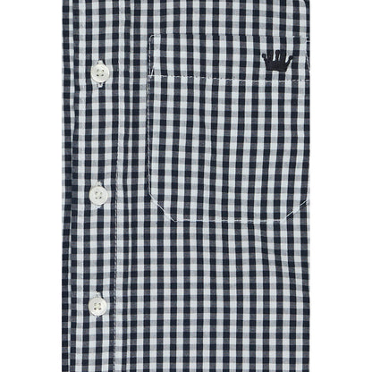Hust & Claire HCRene Check Shirts 3150 Navy