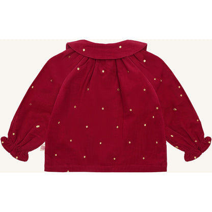 Hust & Claire HCRoselyn Dots Shirts 3379 Teaberry
