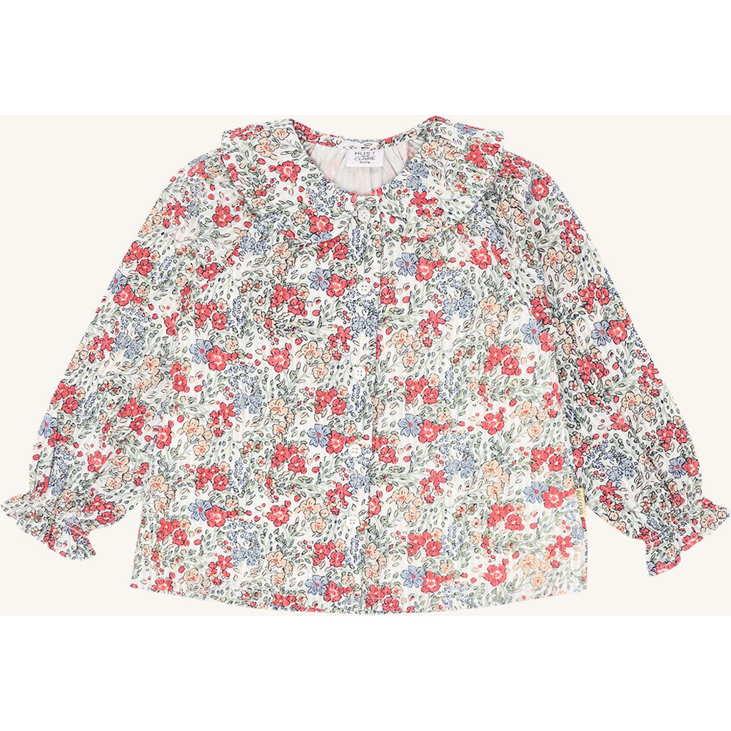 Hust & Claire HCRoselyn  Seersucker Shirts 3270 Ivory