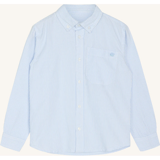 Hust & Claire HCRuben Stripe Shirts 1134 Light Blue