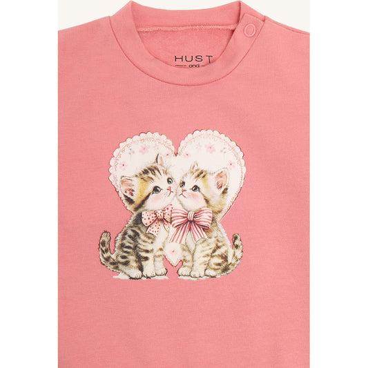 Hust & Claire HCSara Kitten love Sweatshirt 3709 Sorbet