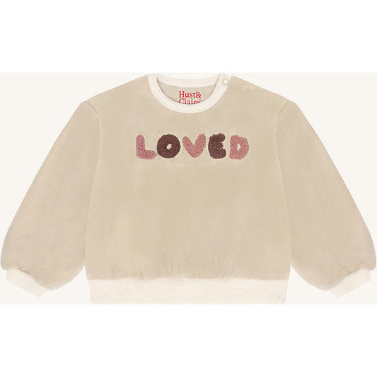 Hust & Claire HCSara Loved Sweatshirt 4501 French Oak