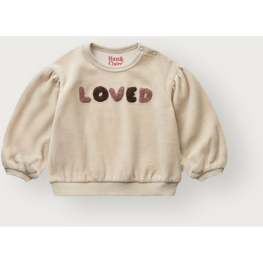 Hust & Claire HCSara Loved Sweatshirt 4501 French Oak