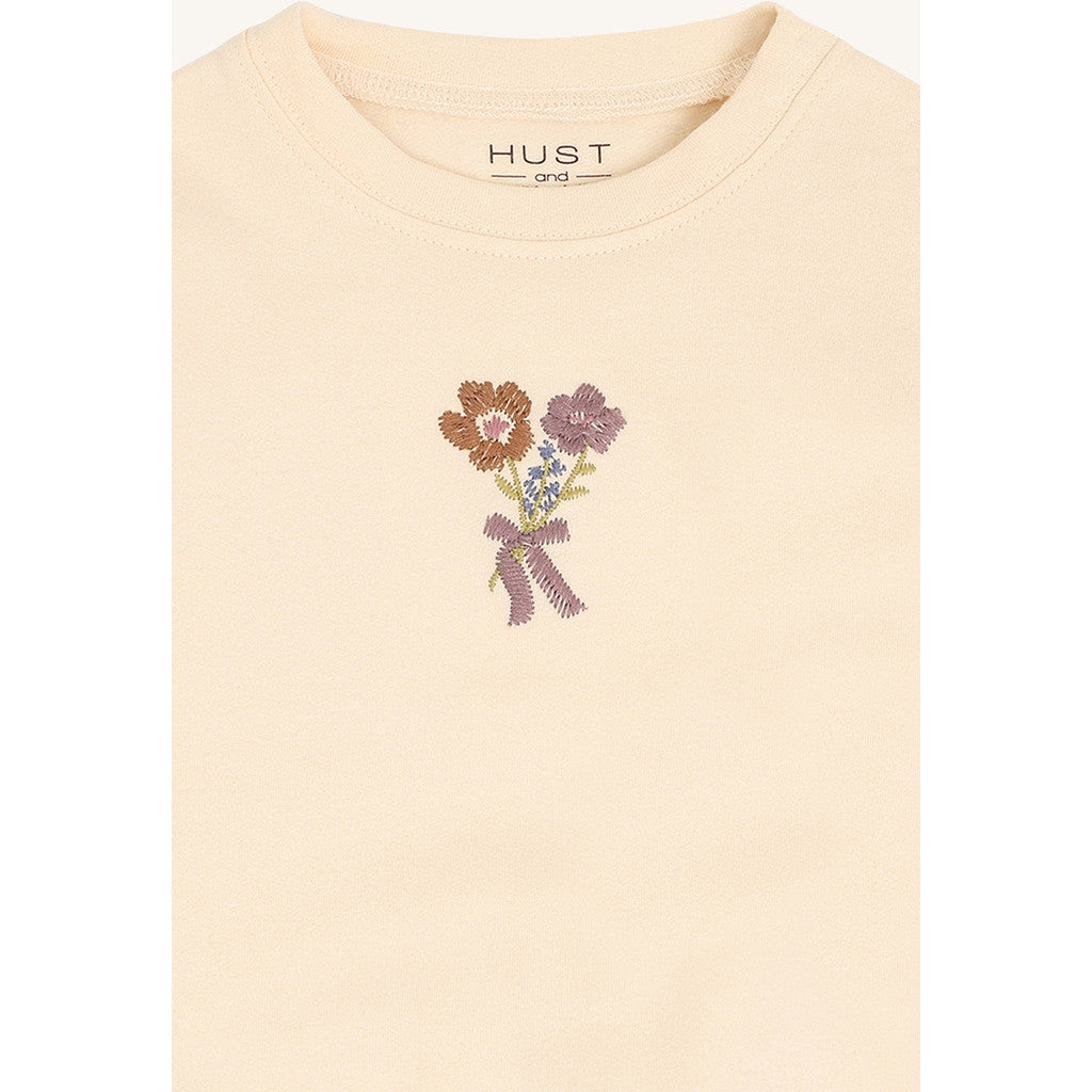 Hust & Claire HCSara bouquet Sweatshirt 3291 Vanilla