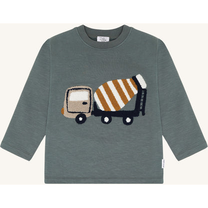 Hust & Claire HCSejer Mixer Truck T-shirt L/S 3484 Balsam Green