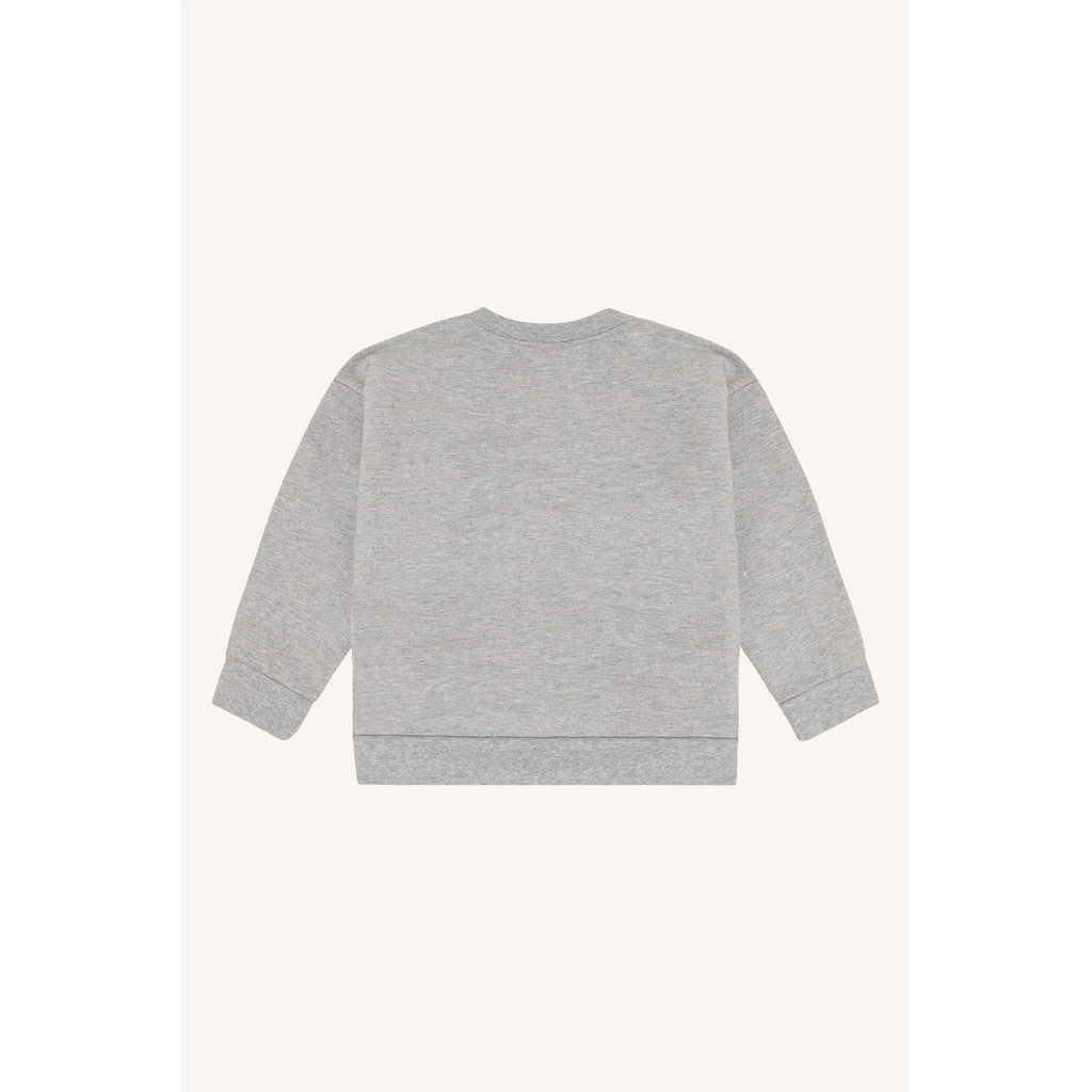 Hust & Claire HCSejer Skating Bear Sweatshirt 1206 Grey Melange
