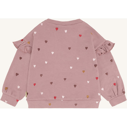 Hust & Claire HCSicillia Heartbeat Sweatshirt 3875 Heather