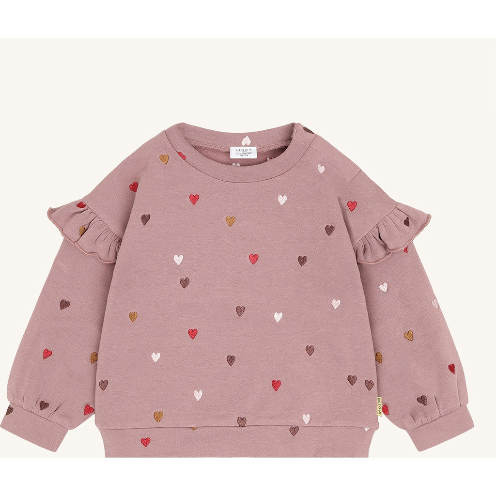 Hust & Claire HCSicillia Heartbeat Sweatshirt 3875 Heather