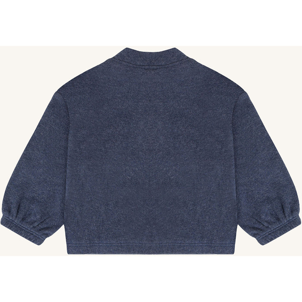 Hust & Claire HCSigurt Fine knit Sweatshirt 3180 Vintage Indigo