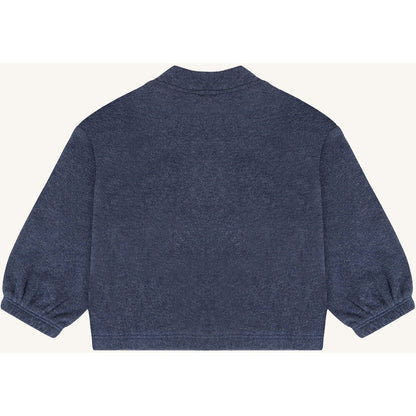 Hust & Claire HCSigurt Fine knit Sweatshirt 3180 Vintage Indigo